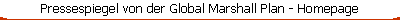 Pressespiegel von der Global Marshall Plan - Homepage